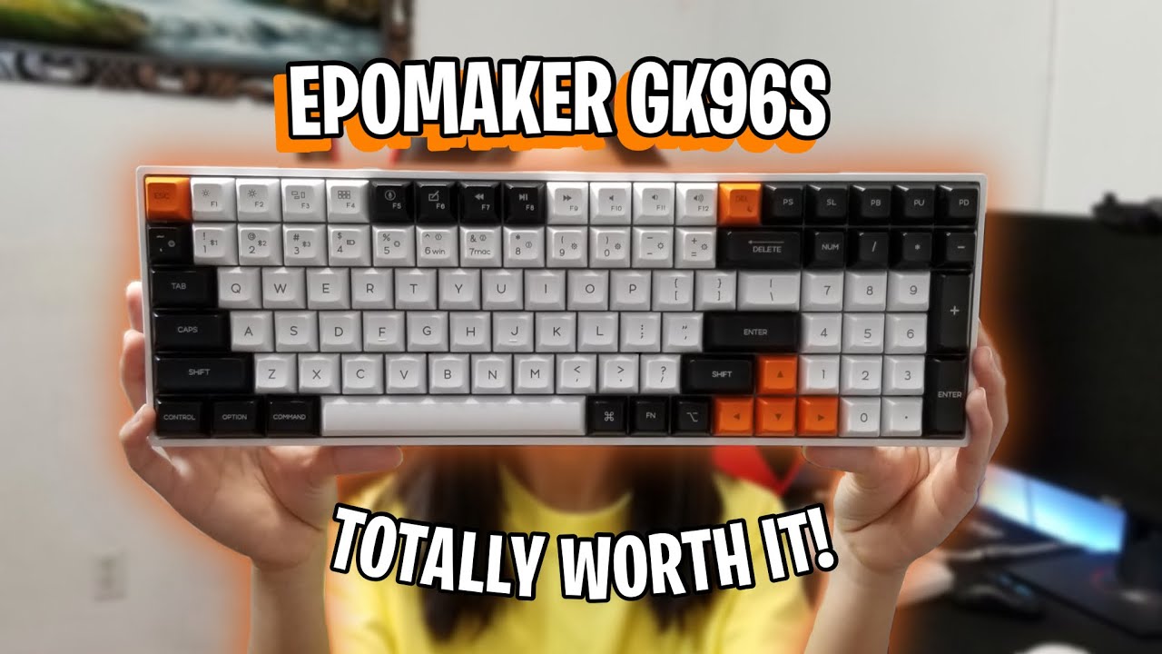 Epomaker GK96S 96% Hotswappable Bluetooth Mechanical Keyboard Review