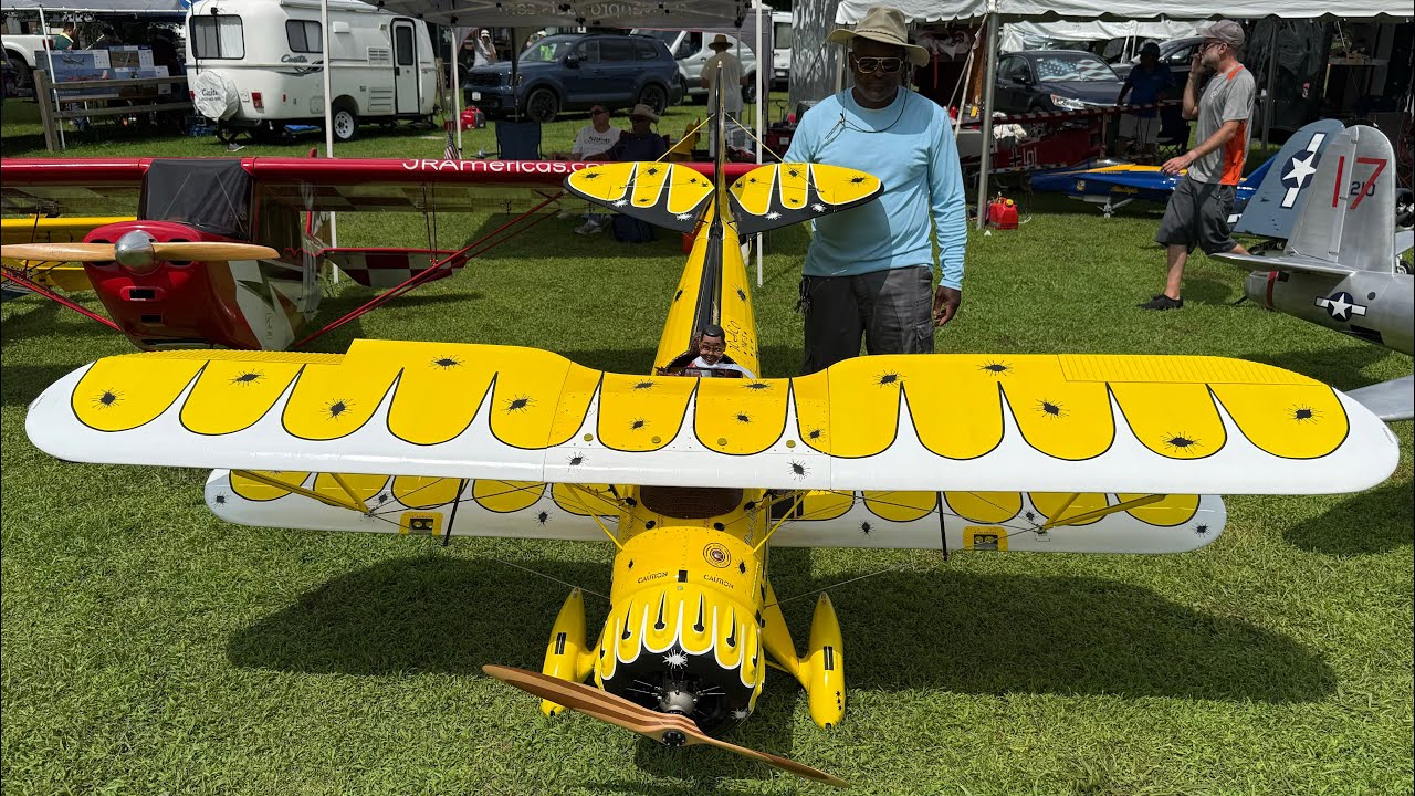 Barth Kits Giant Scale Waco at Warbirds Over Delaware 2025