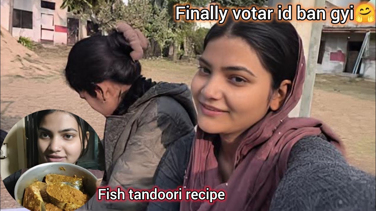 TANDOORI FISH 🐠 RECIPE 😋 | Daily Vlog