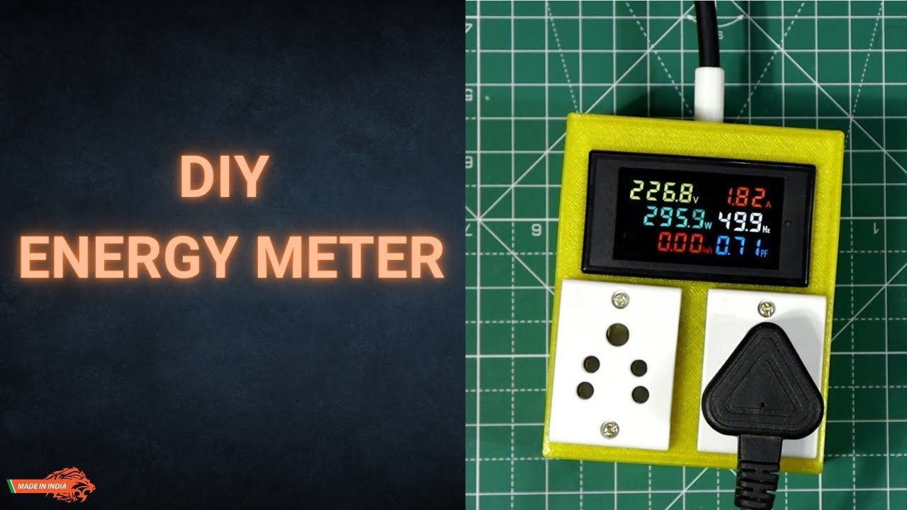 How to make Diy Energy meter