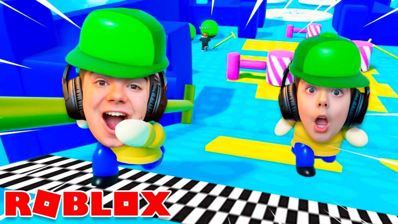 JUGAMOS A STUMBLE GUYS EN ROBLOX!!!