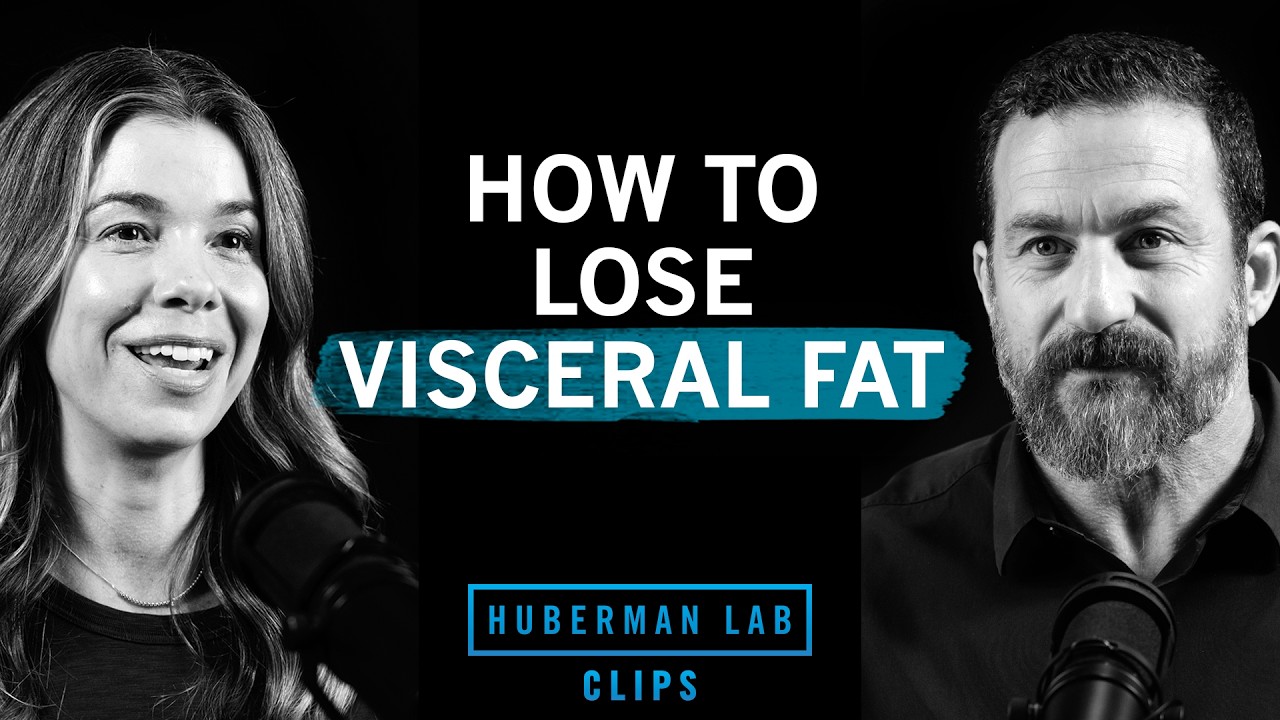 How You Gain Visceral Fat & How to Lose it | Dr. Rhonda Patrick & Dr. Andrew Huberman
