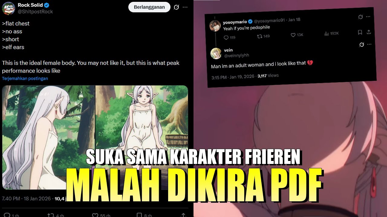 Drama Frieren Jadi Spek Cewe Idaman...