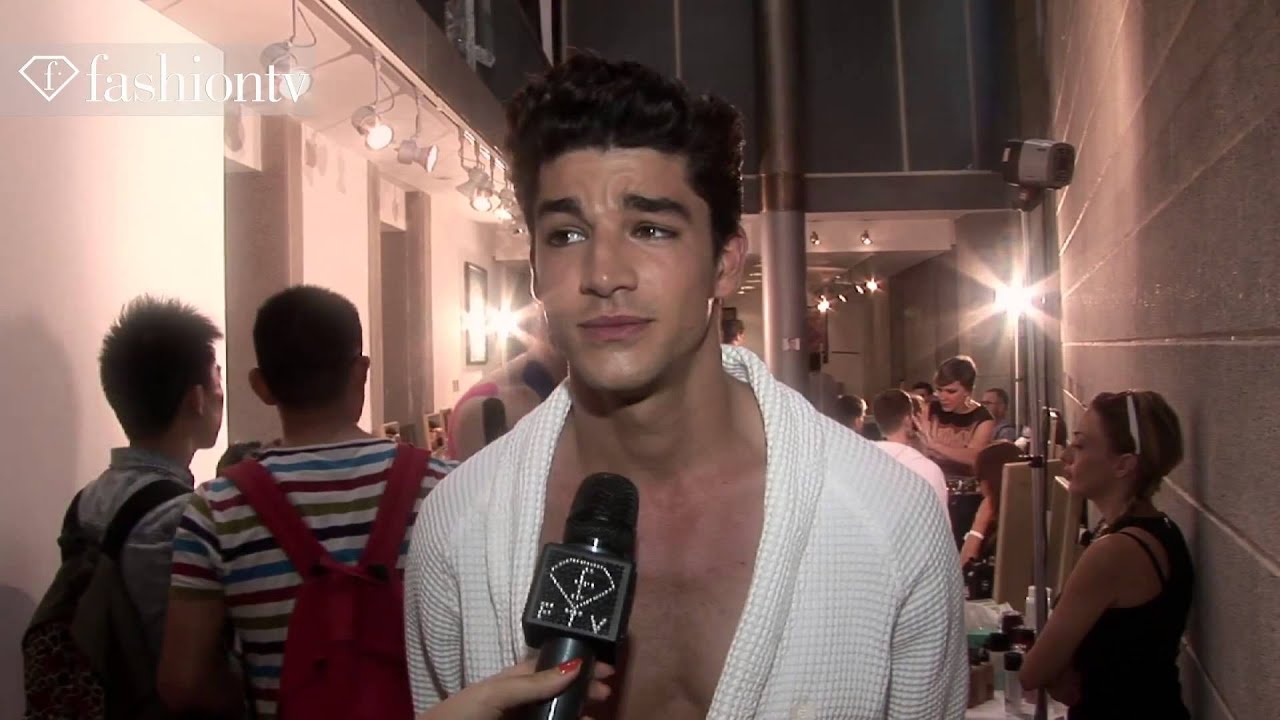 Versace Men Spring Summer 2014 BACKSTAGE   Milan Men's Fashion Week MFW   FashionTV