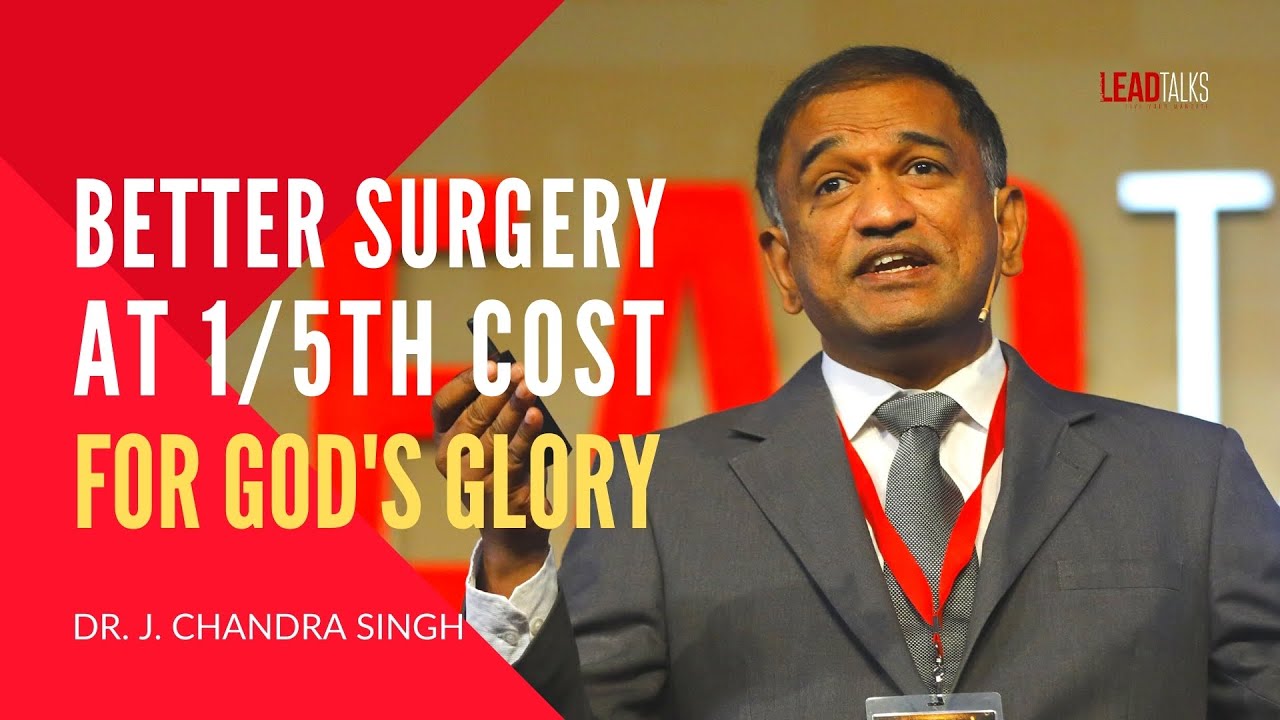 Dr. J. Chandra Singh | Associate Director - Finance, Christian Medical College Vellore | LTChennai20