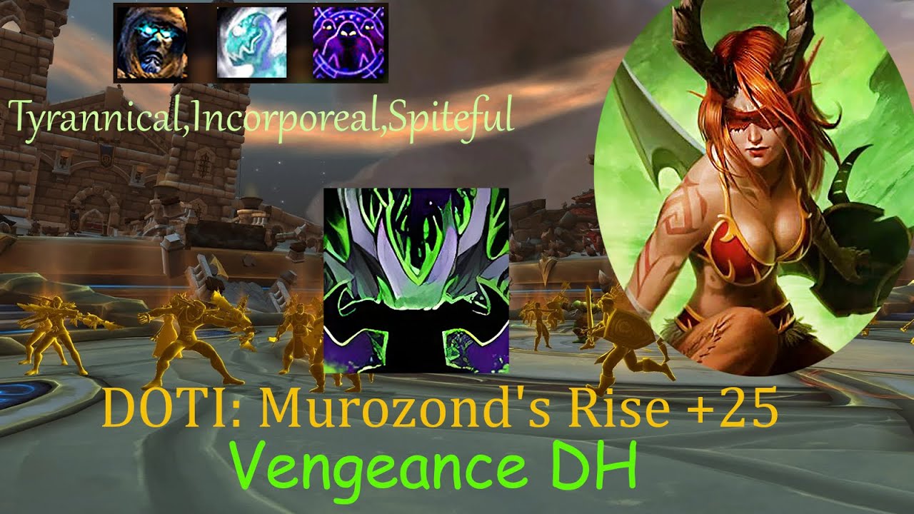 Demon Hunter Vengeance | DOTI: Murozond's Rise +25 | POV | Dragonflight Season 3 (10.2)