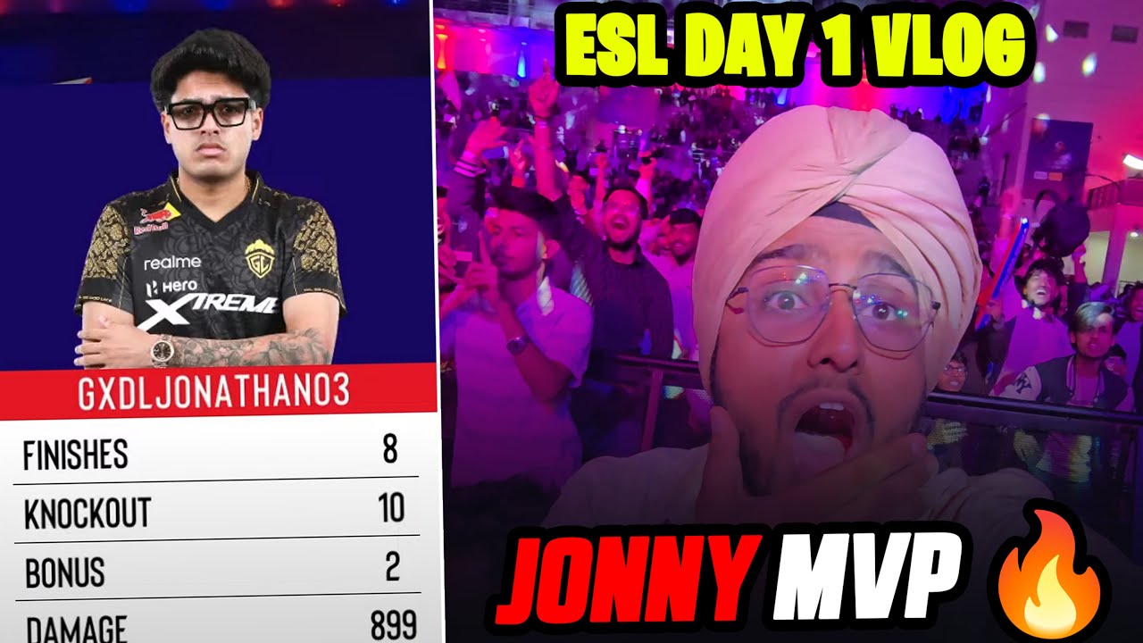 Jonathan MVP ? GODL SouL Comeback? CG & K9 Domination | ESL Lan VLOG