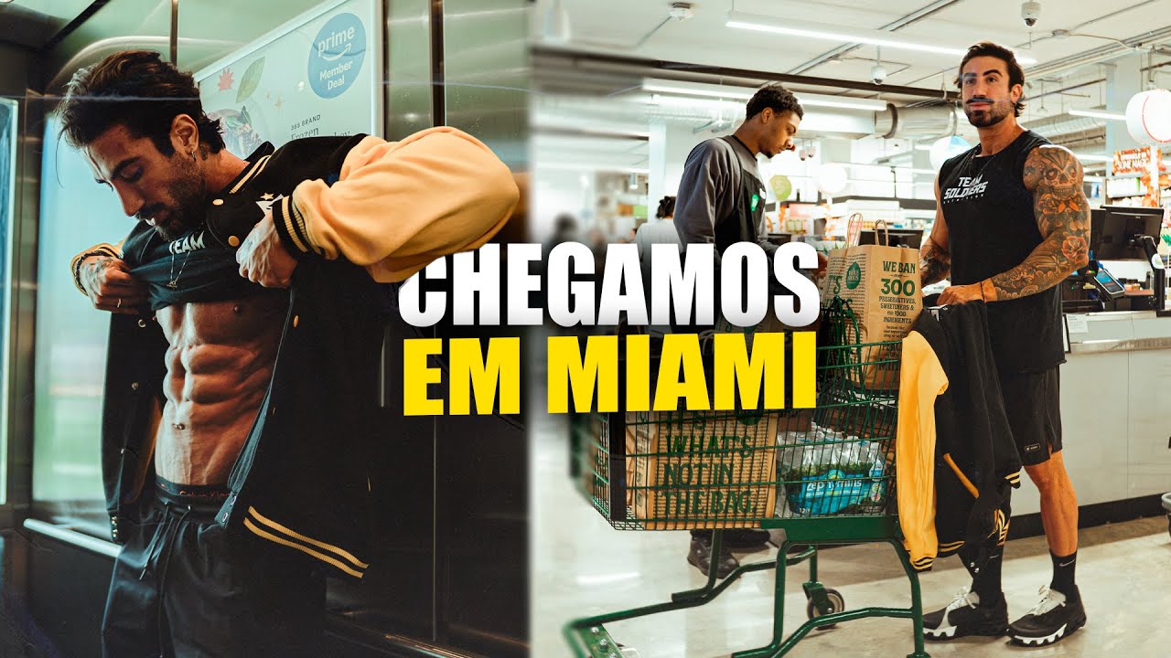 CHEGAMOS EM MIAMI - ATUALIZAÇÃO DO SHAPE + COMPRAS DA DIETA
