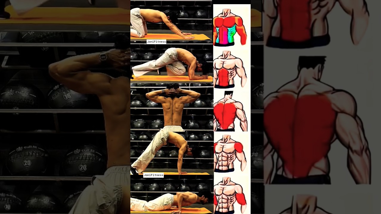 🔥 Upper Body Workout - No Equipment Needed #upperbodyworkout #homeworkout #fitness