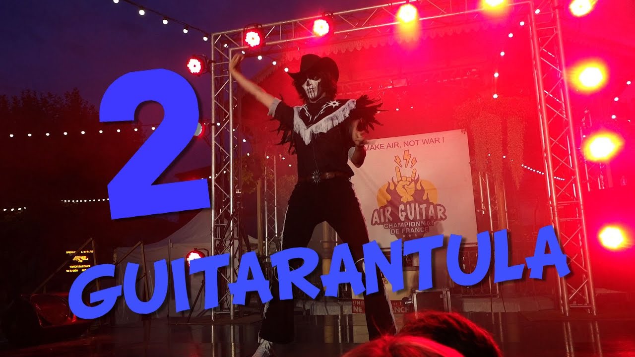 GUITARANTULA - DOUBLE CHAMPION DU MONDE