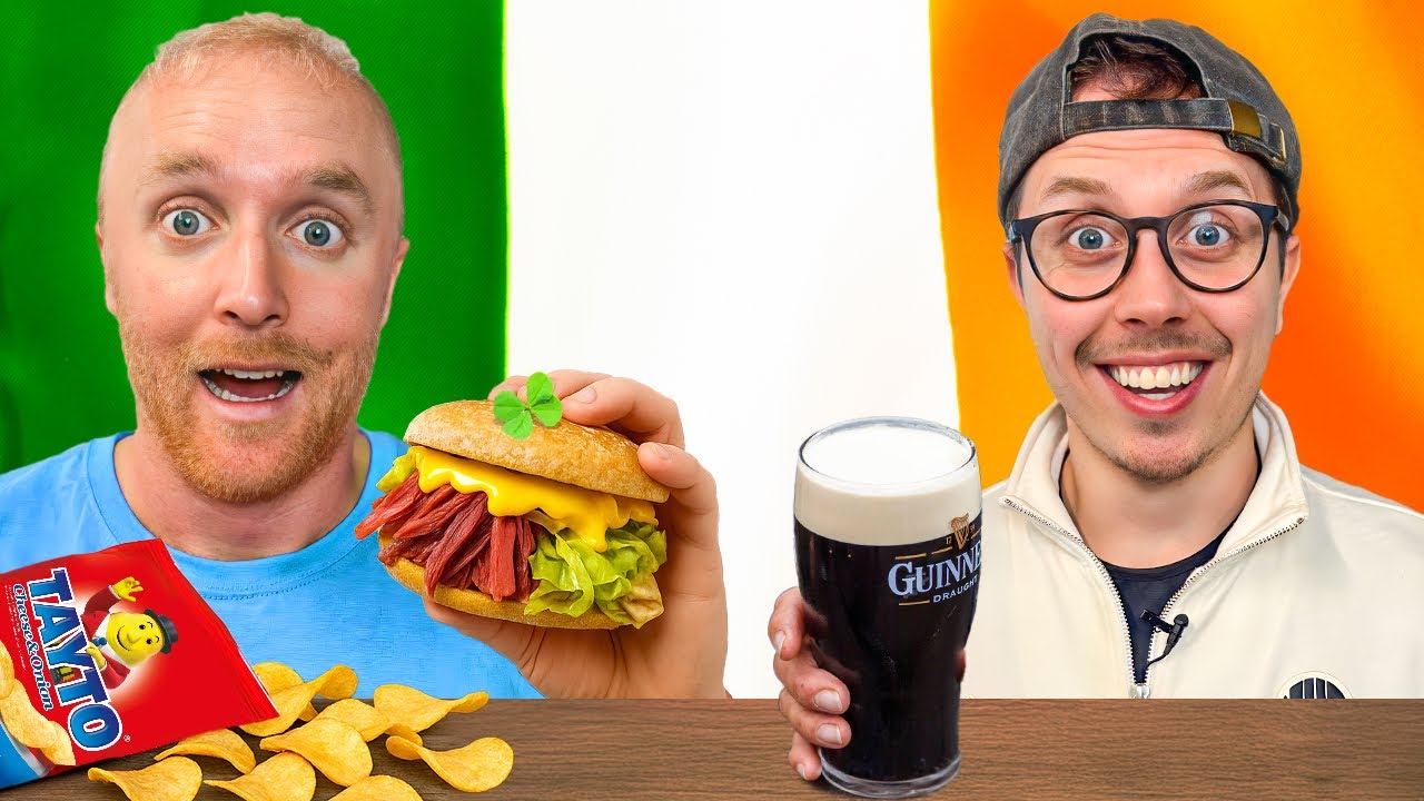 Британцы пробуют ирландские закуски!