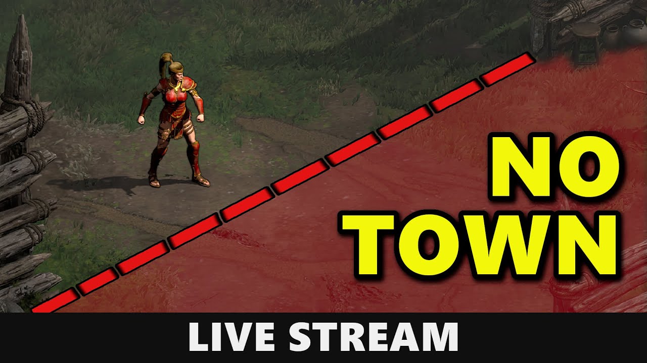 🔴 Hobo to Hero -  D2R No Town Challenge Continued