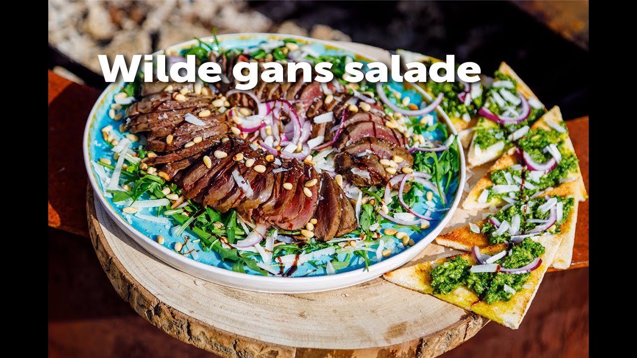 Gegrilde wilde gans salade | Fire&Food TV