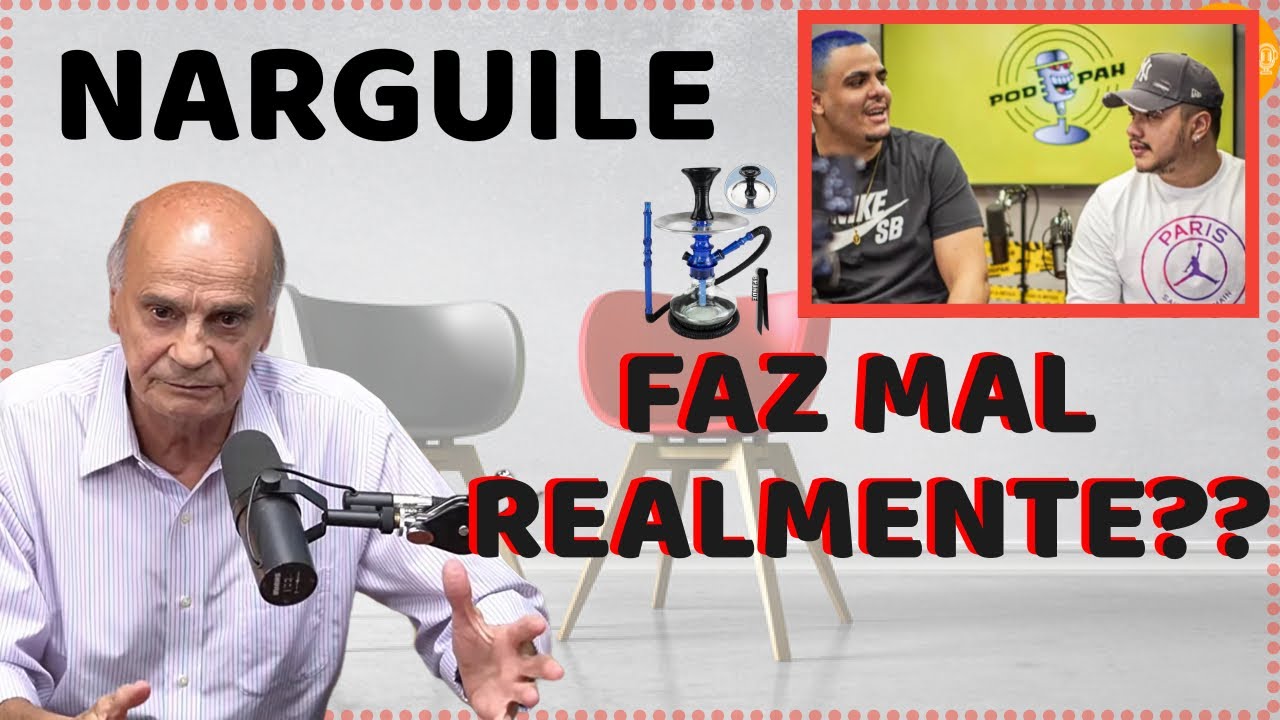 Drauzio Varella fala Sobre Narguil&eacute; no Podpah