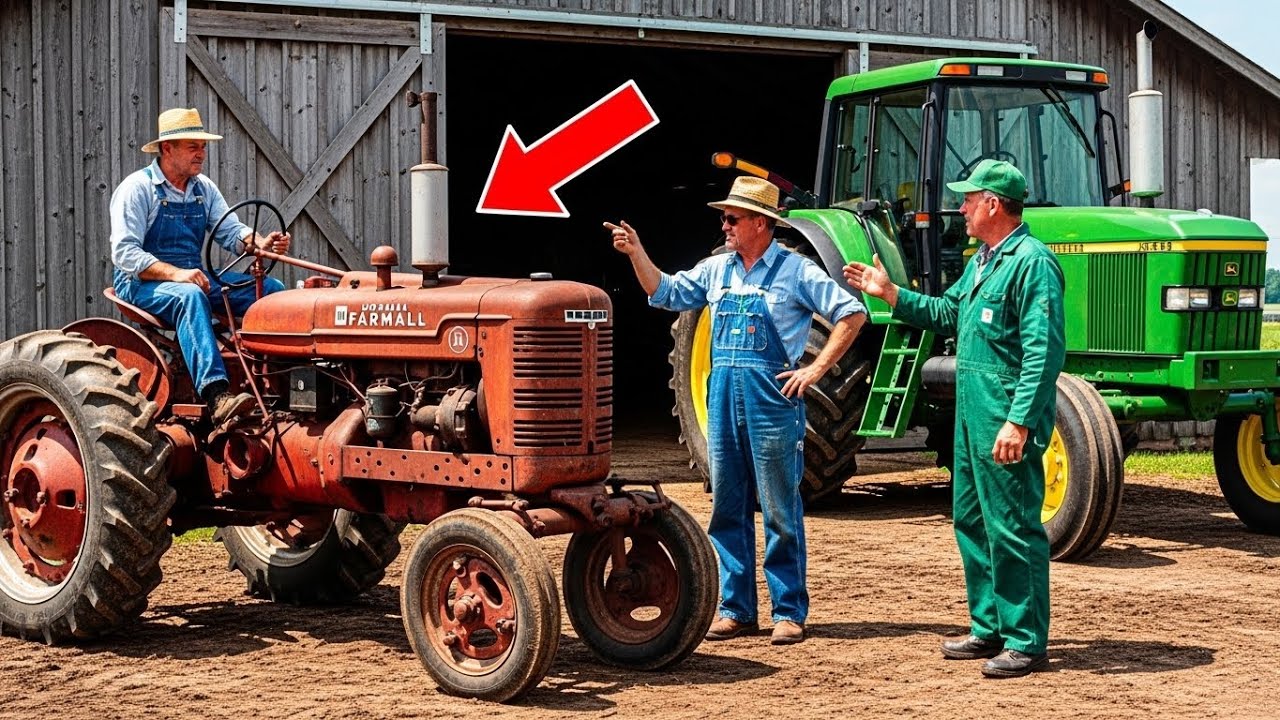 The JD Dealer Laughed When He Kept His Old Farmall — Until 15 Years Later He Still Had His Farm