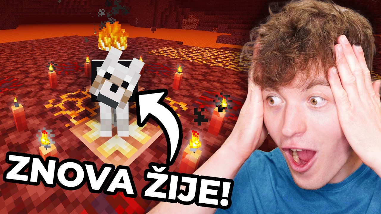 Oživujem Svojho Mŕtveho Minecraft Psa.