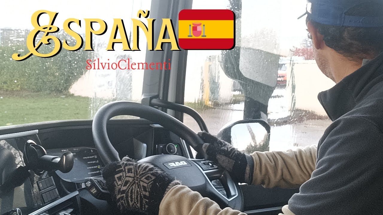 Descarregando e carregando na Espanha 🇪🇦.