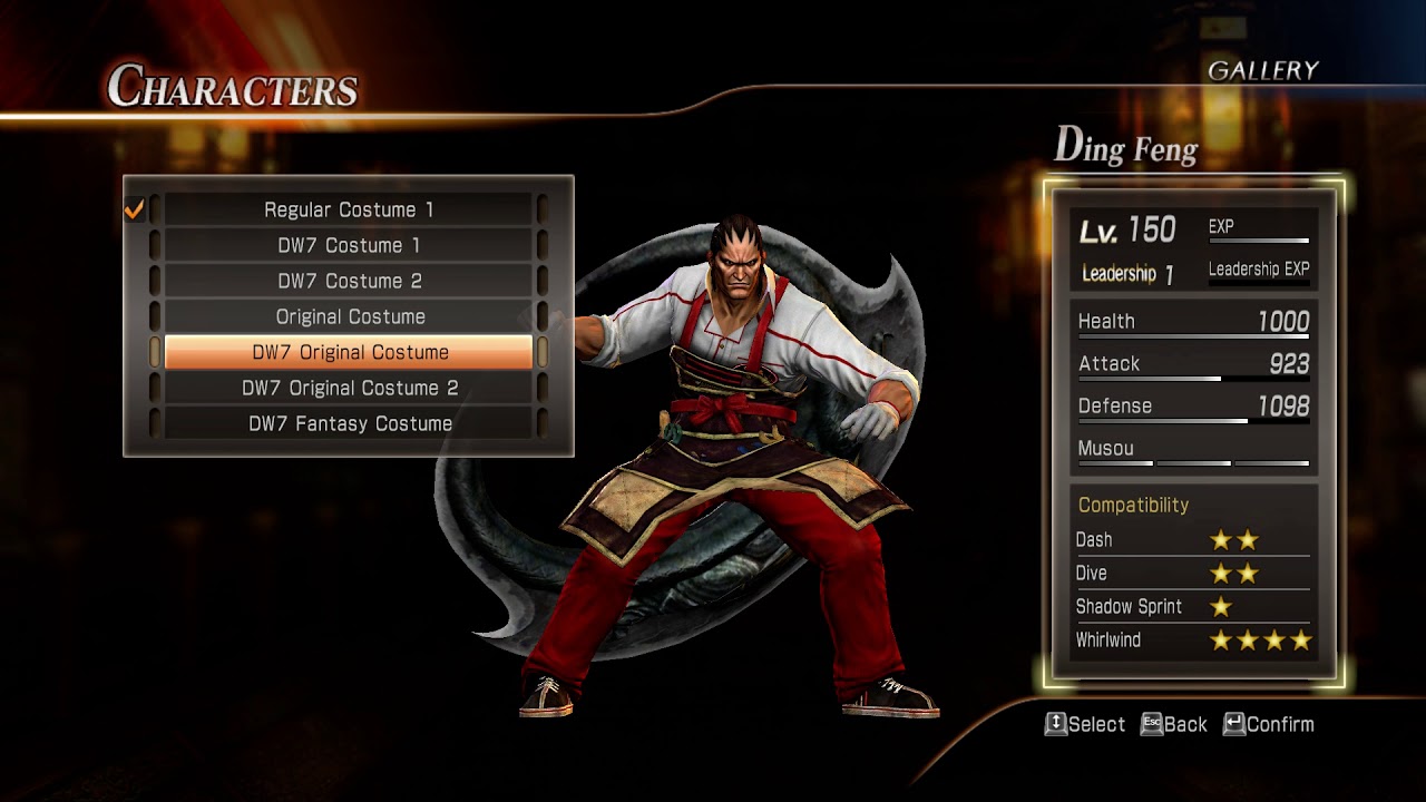 DYNASTY WARRIORS 8 Xtreme Legends Complete Edition All Characters & Costumes Models
