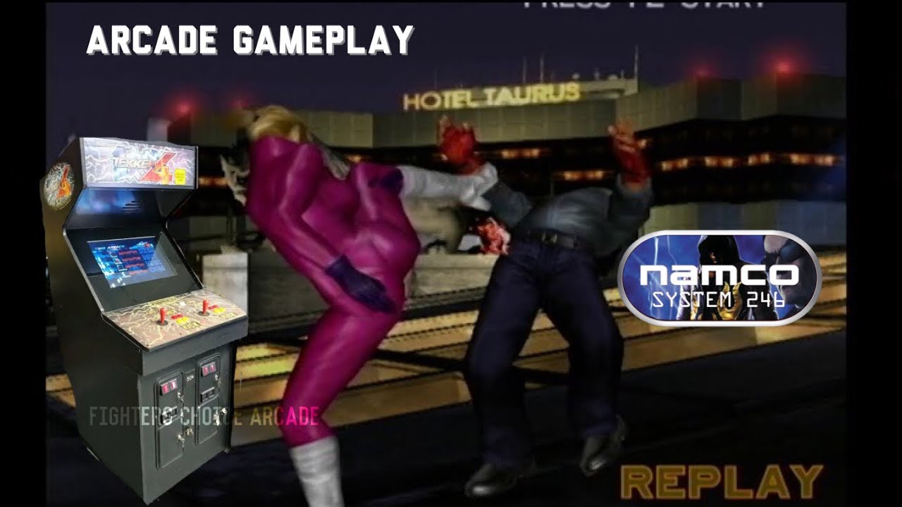 TEKKEN 4 Namco System 246 Nina Williams 4K Arcade