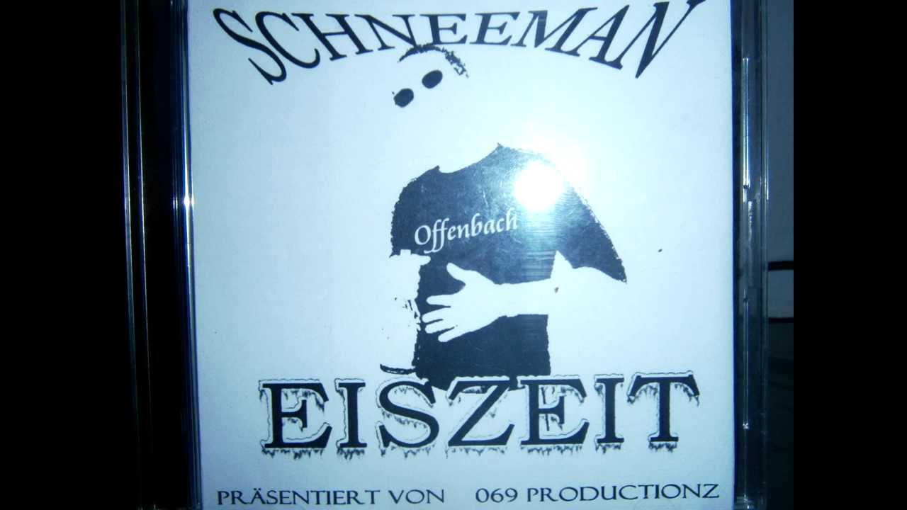 Schneeman Eiszeit