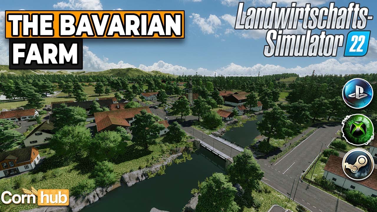 LS22 Maps - The Bavarian Farm - LS22 Mapvorstellung