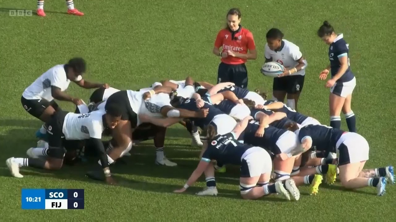 Scotland vs Fiji Women's Rugby International