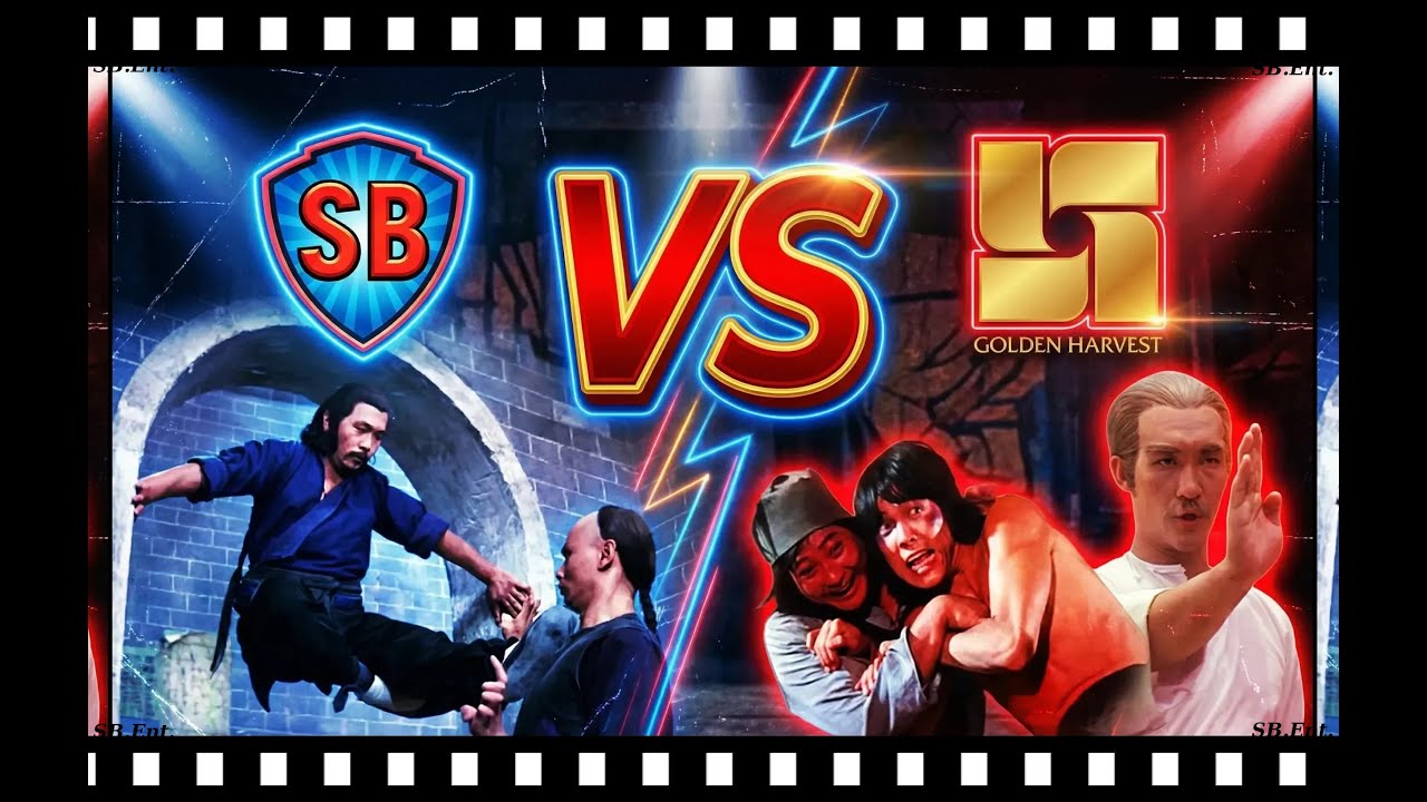 SHAW BROTHERS Vs GOLDEN HARVEST📽️🎞️💥@ShawBrosClips @OldFightingCinema @digitalholly