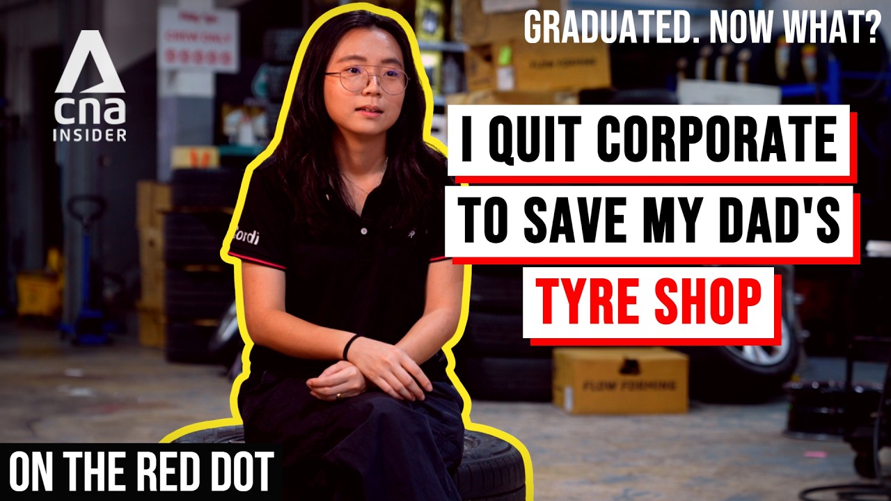 NUS Graduate To Tyre Mechanic: 