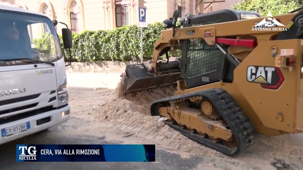 Al via la rimozione della cera