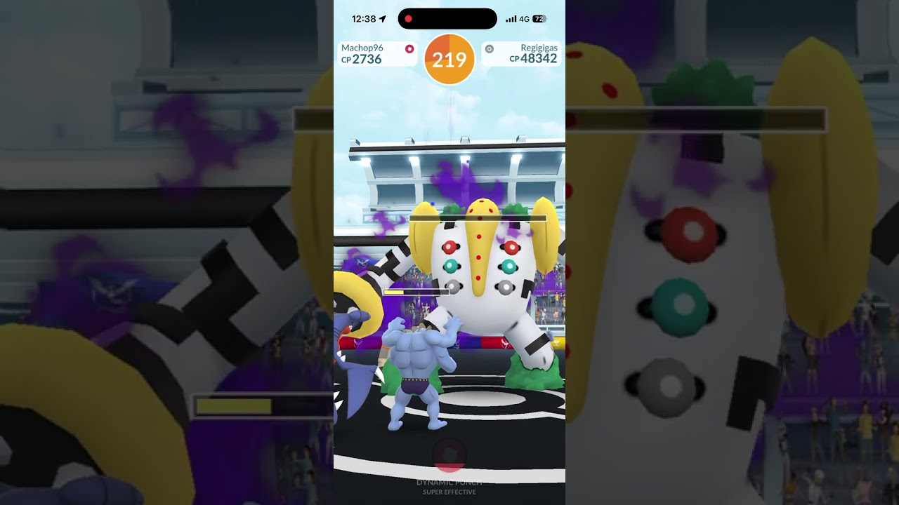Finally get my Shadow Regigas… Thanks to remote raid