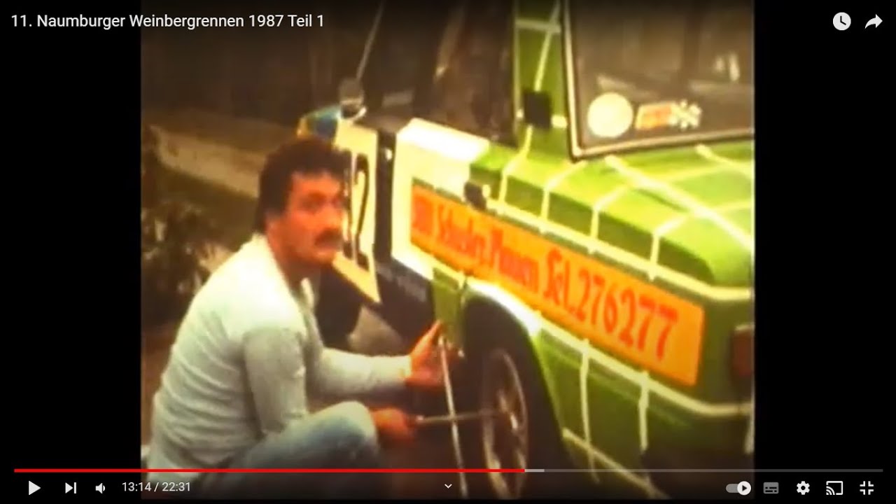 11. Naumburger Weinbergrennen 1987 Teil 1