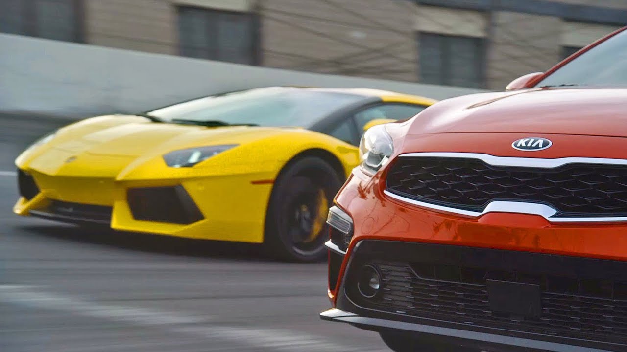 Kia Forte VS Lamborghini Aventador