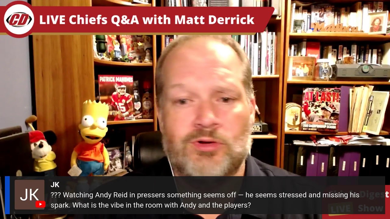 Chiefs Digest LIVE Q&A: Week 3 Thursday Night with Matt Derrick