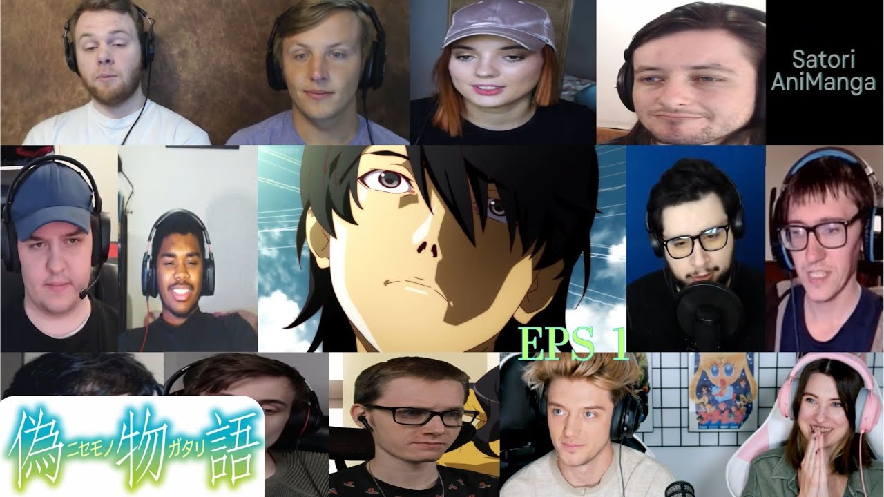 Karen Bee Part 1 | Nisemonogatari Episode 1 Reaction Mashup |