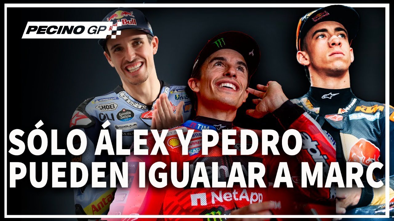 SÓLO ÁLEX Y PEDRO PUEDEN IGUALAR A MARC