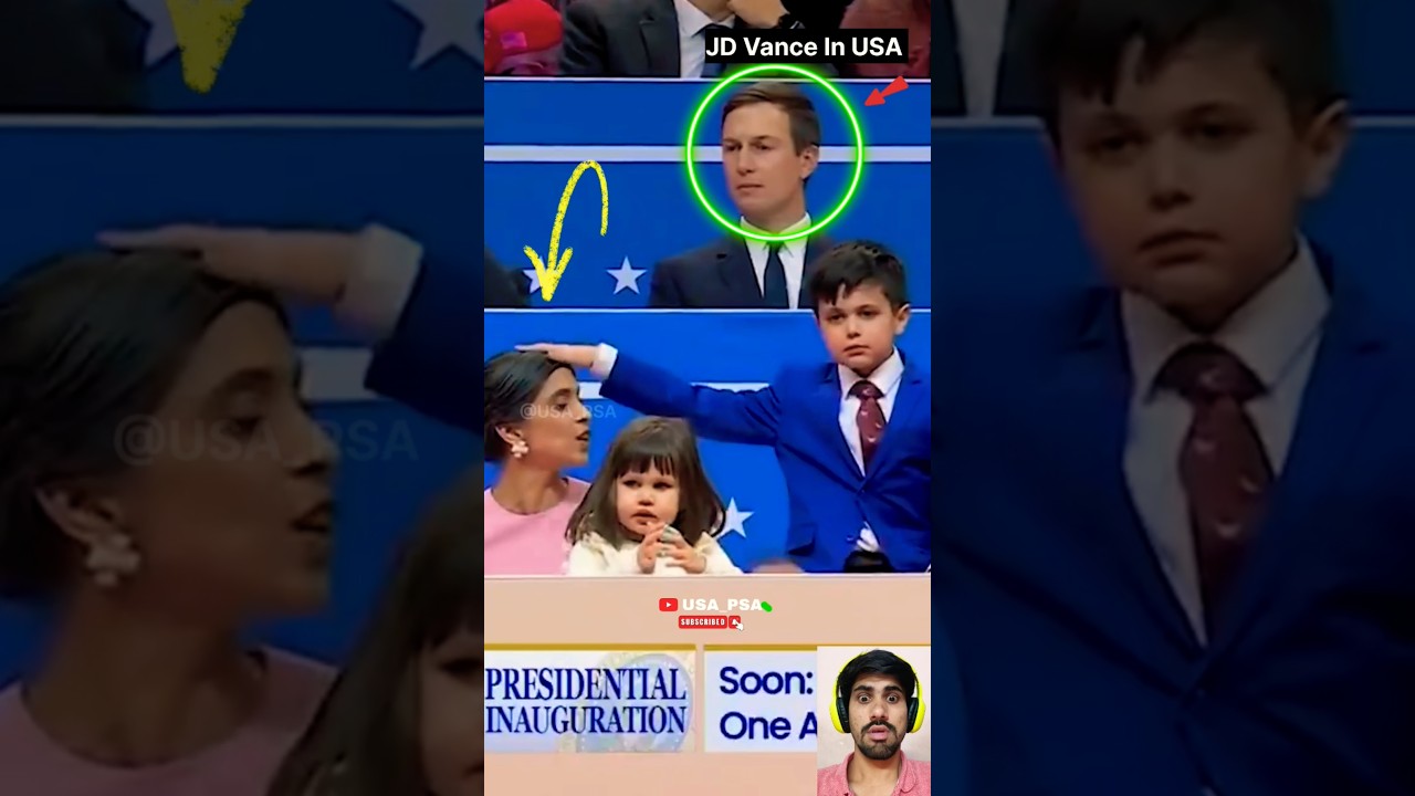 JD Vance & Usha Vance funny moment's with his Son ❣️😊💫