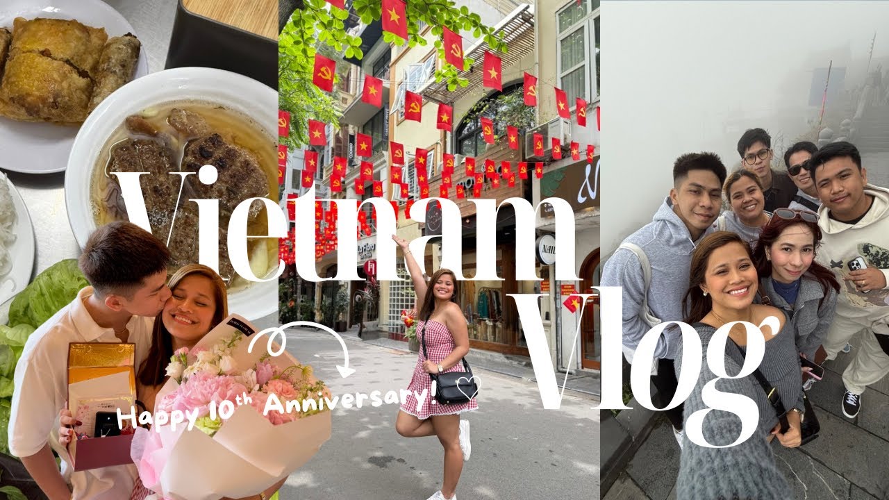Vietnam Travel Vlog: Hanoi, Sapa, HaLong Bay 🇻🇳 — DIY Itinerary w/ Expenses | Cristine Buenas