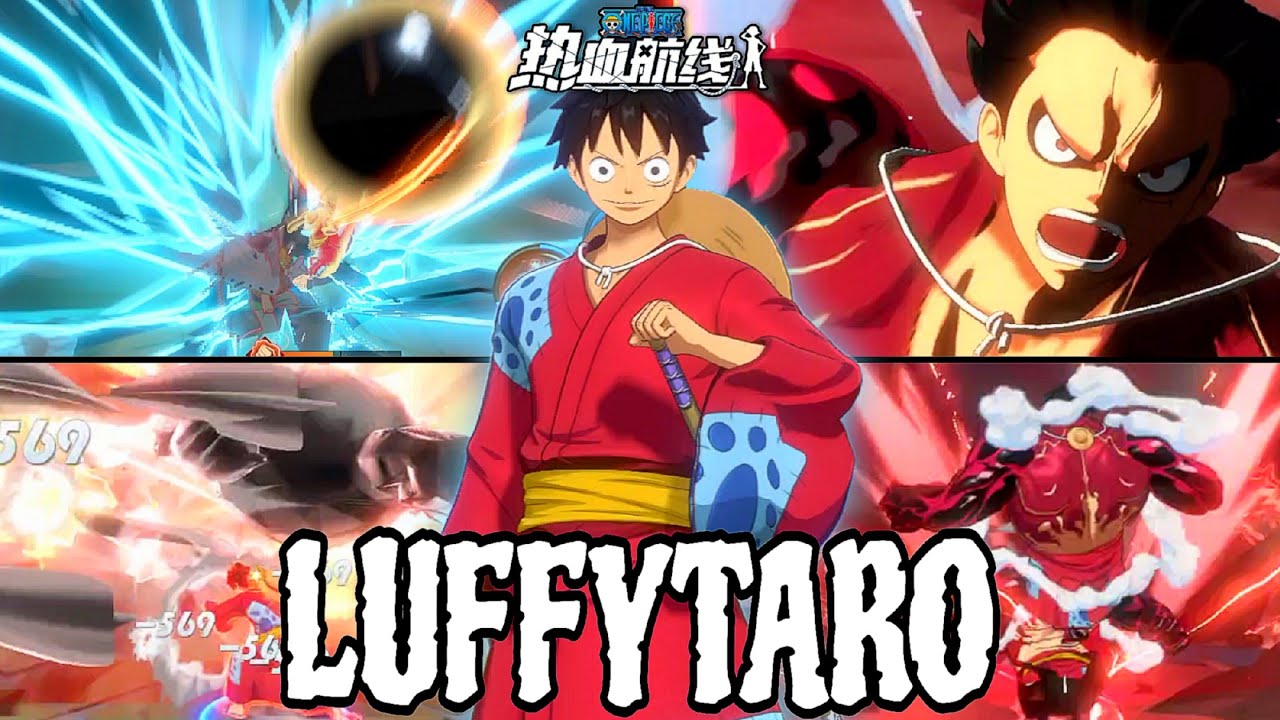 LUFFYTARO DEATH COMBO GAMEPLAY | One Piece Fighting Path