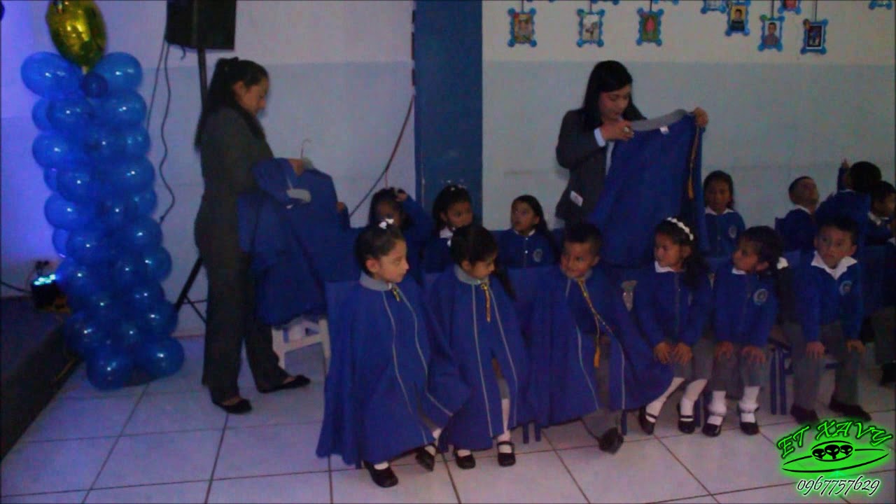 Ceremonia de graduación de la preescolar 2018- 2019 unidad educativa Checa