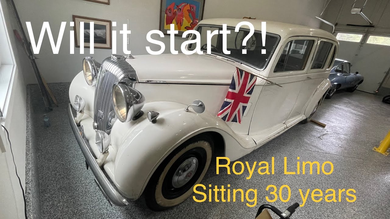 Abandoned Royal Limo sitting 30 years, will it start?!?