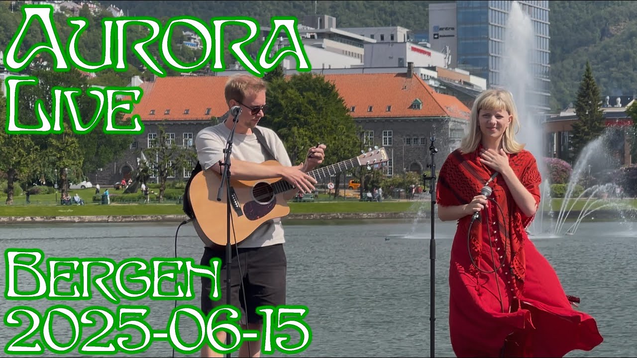 Aurora - Live Bergen Festplassen - 15.06.2025 - March to Gaza