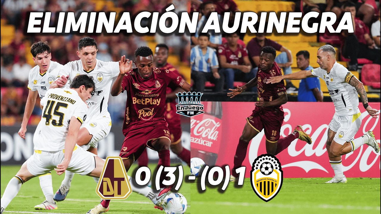 ELIMINADOS EN IBAGUÉ POR PENALES | Deportes Tolima 0-1 Deportivo Táchira | ANÁLISIS Post-Partido