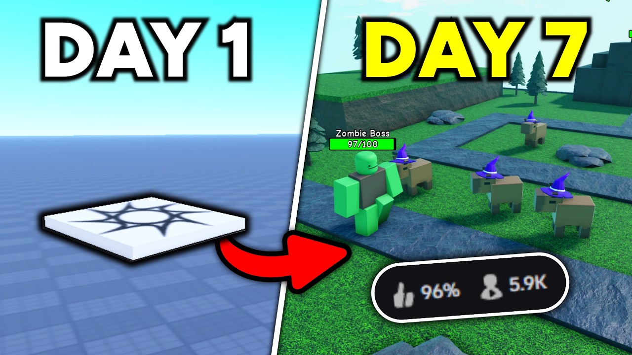 I Made a TOWER DEFENSE Game in 7 DAYS