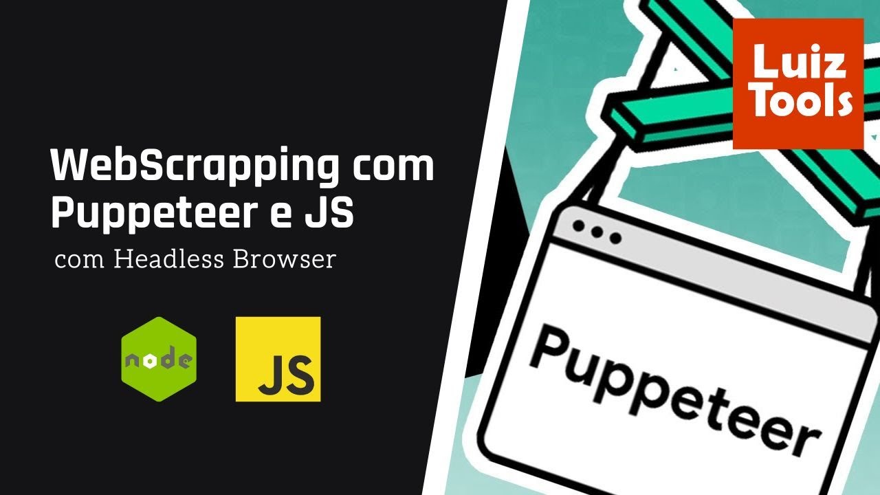 WebScrapping com Node.js e Puppeteer (Headless Browser)