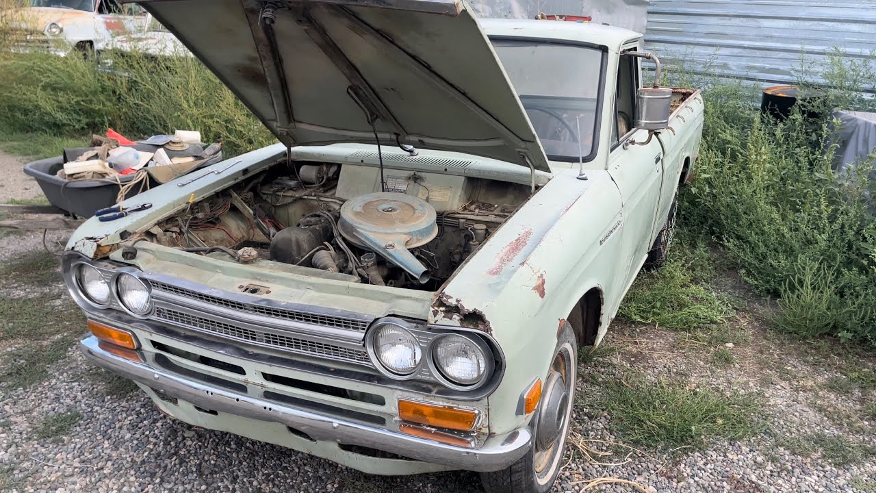 Datsun 521 1971 года (заведется ли?)