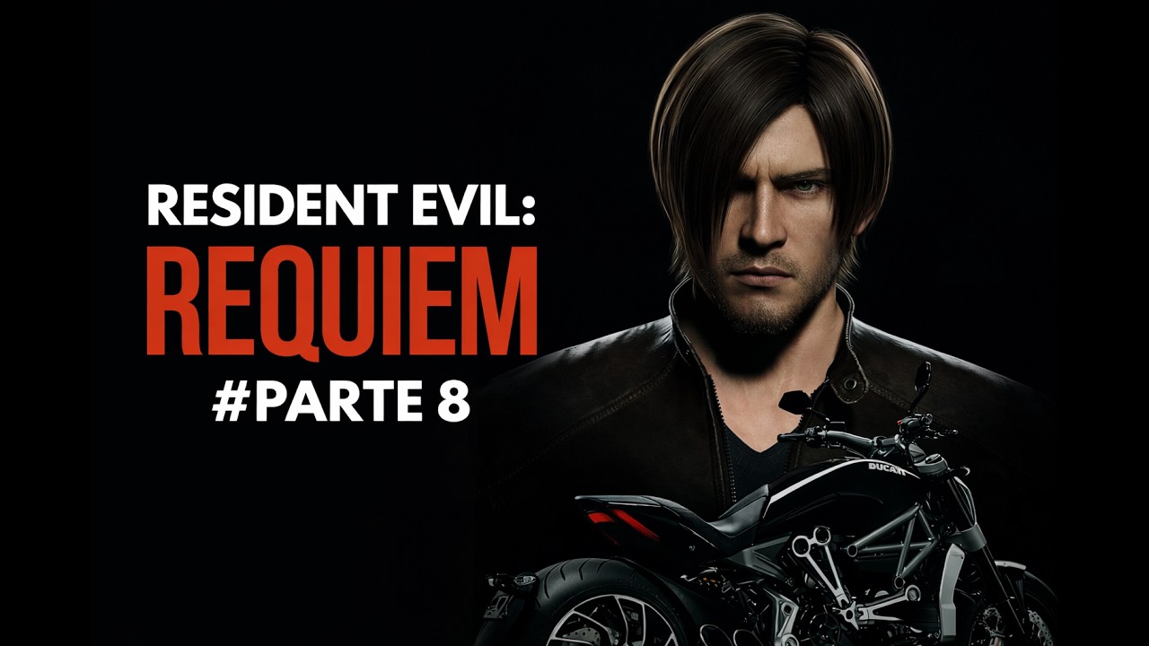 RESIDENT EVIL REQUIEM #8- LEON MOTOQUEIRO  | Dublado em Português PT-BR