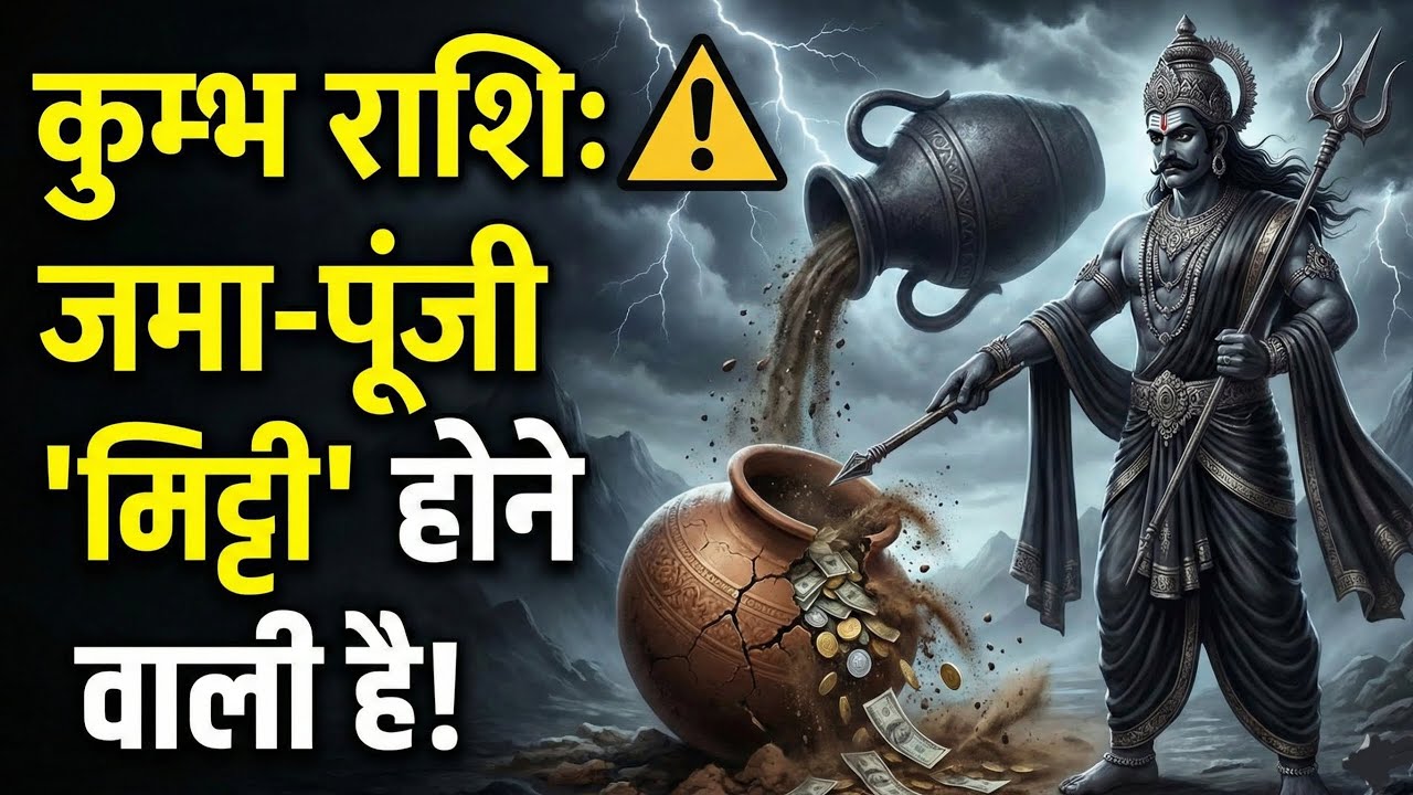 कुम्भ राशि: ये 1 संकेत दिखे तो सावधान! ⚠️ जमा-पूंजी 