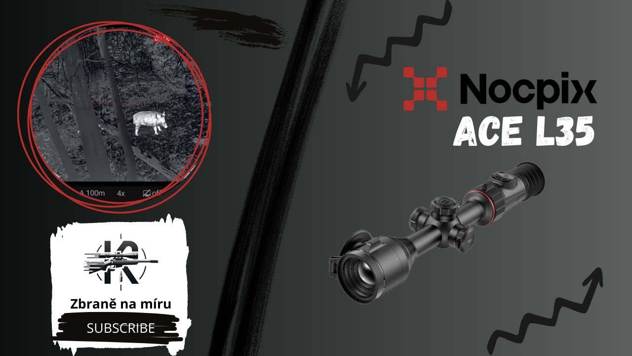 Nocpix ACE L35 - Wild boar hunting, 75 meters