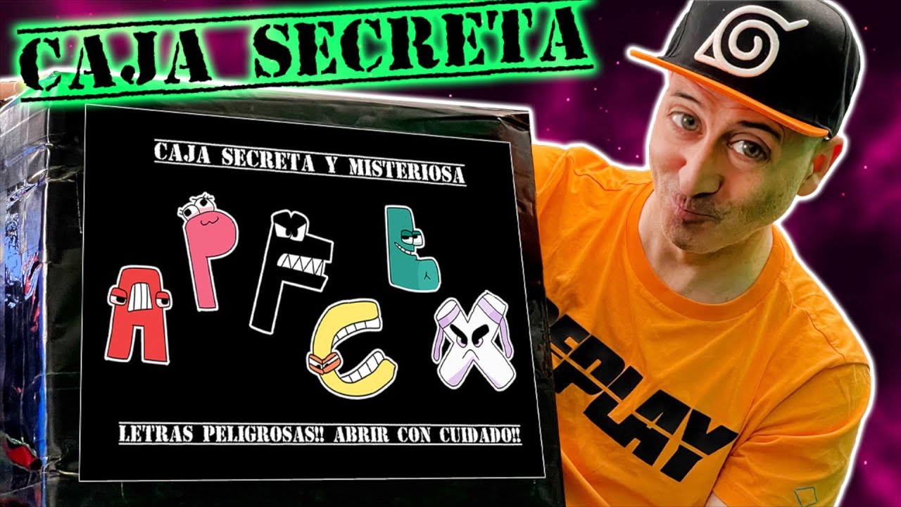 ABRIMOS la caja SECRETA y Misteriosa de Alphabet LORE!!