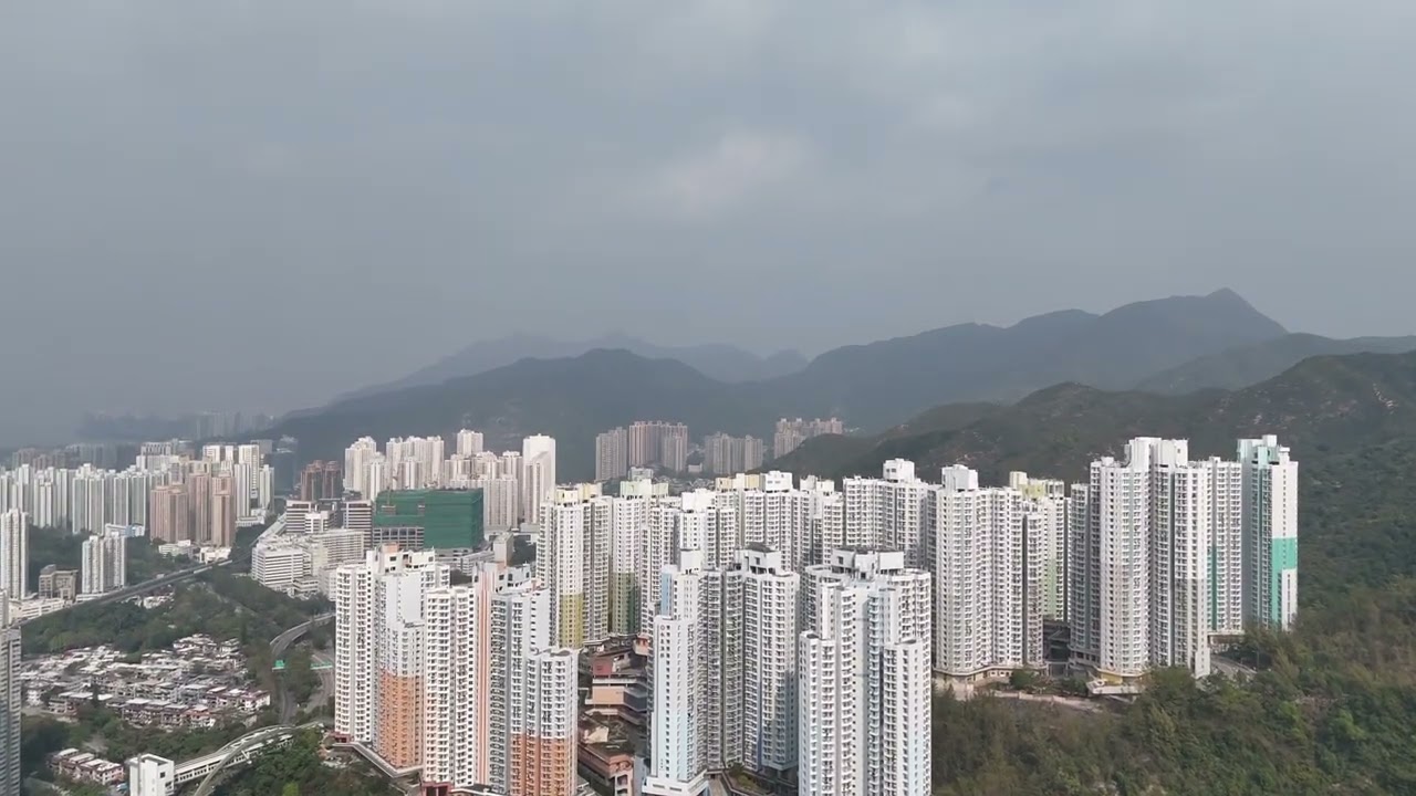 香港行山：4K航拍沙田蝌蚪坪